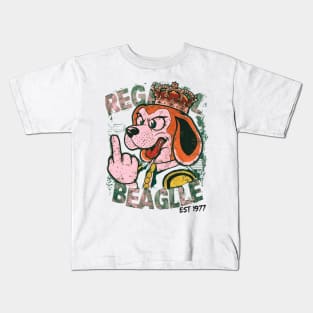 regal beagle lounge Kids T-Shirt